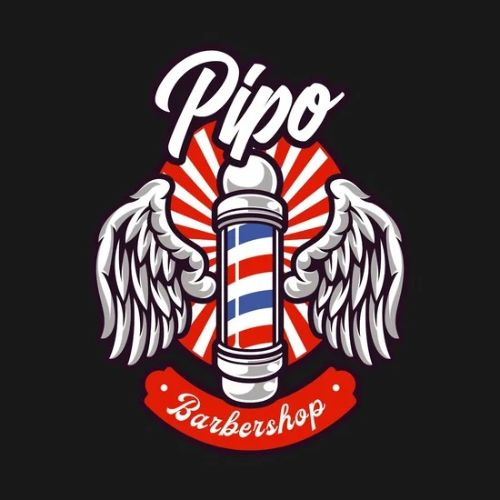 Pipo Barbershop Logo